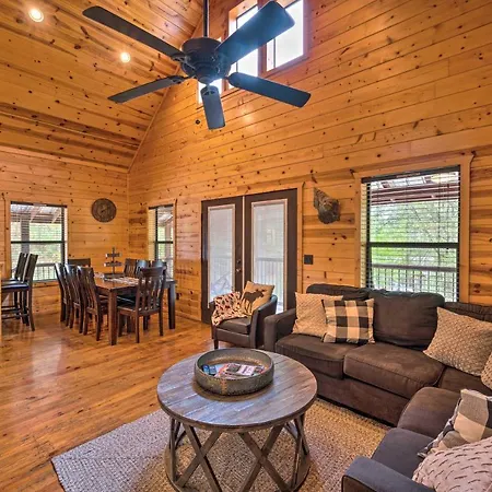 Southern Hills Cabin Near Beavers Bend State Park! Broken Bow Exterior photo